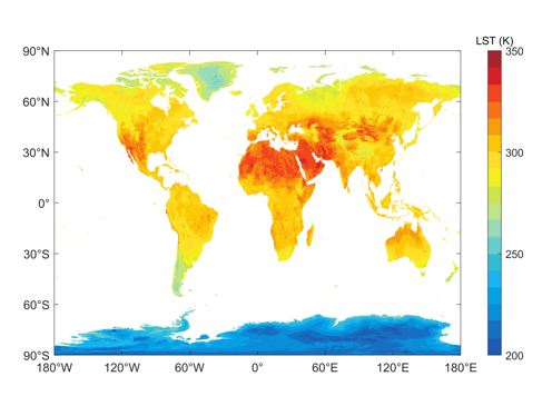 全球逐日0.05°时空连续地表温度数据集（2002-2020）