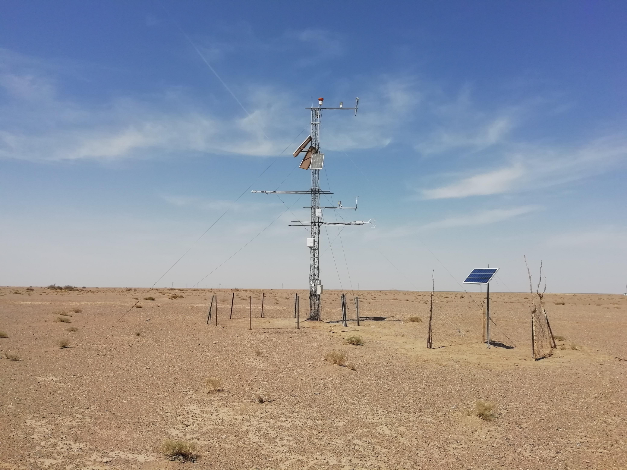 Qilian Mountains integrated observatory network: Dataset of Heihe integrated observatory network (automatic weather station of desert station, 2020)