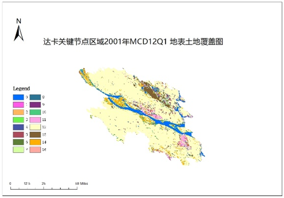 东南亚18个关键节点区域逐年的地表土地覆盖数据（2001-2016）