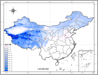 China long-sequence surface freeze-thaw dataset——decision tree algorithm (1987-2009)