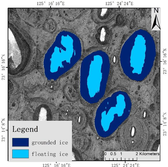 30 m resolution lake ice type data set of Qinghai Tibet Plateau, Siberia and alaga river lake region, 2015-2019
