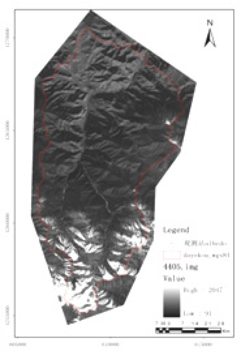 黑河生态水文遥感试验：大野口流域0.5米WorldView-2DOM数据（2012年5月）