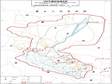 黑河流域生态水文综合地图集：黑河流域边界图（1985年）
