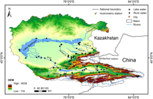 Characteristics of Hydrochemistry in Lake Balkhash Catchment, Kazakhstan (2019)