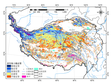 A permafrost thermal type map on the Tibetan Plateau (2000-2010)