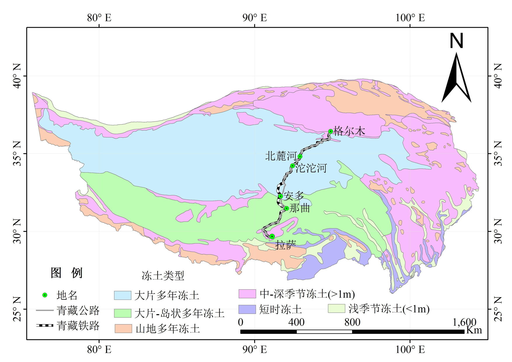 The meteorological data monitoring dataset of Qinghai-Tibet Plateau Beiluhe meteorological station (2014.1-2018.10)