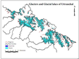 Glacier lake inventory data of Uttaranchal, India (2000)