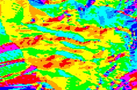 黄土高原地区30m分辨率的坡向数据集（2014）