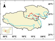 Spatial distribution data set of persistent organic pollutants in main ecosystems of three river source regions (2018)