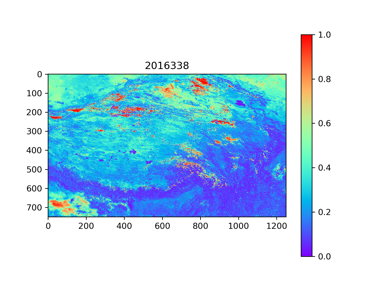 The Daily  kernel-driven BRDF model  coefficients retrieved from  5-days-composited multi-sensory data coupling topograpic effects over the Tibet Plateau (2016)