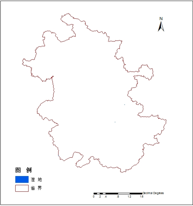Anhui 1:1 million wetland data (2000)