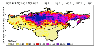 欧亚大陆长时间序列雪深数据集（1980-2016）