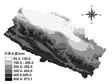 黑河流域中上游100m×100m空间分辨率气候平均年降水量（1967-2008）