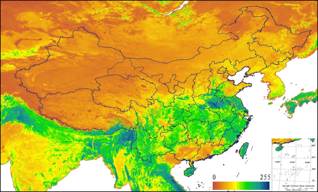 Long time series vegetation index data set of spot & vegetation in China (1998-2007)